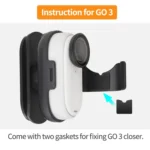 For Insta360 GO3 / GO 3S Sunnylife Baseball Hat Clip Mount Baseball Cap Clamp Quick Release Mount Camera POV Vlog Holder - Image 2