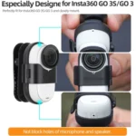 For Insta360 GO3 / GO 3S Sunnylife 360 Degree Rotation Backpack Clip Action Camera Clamp Mount - Image 5