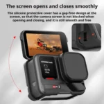 For Insta360 Ace Pro 2 Silicone Protective Case with Wrist Strap & Lens Cover - Image 5