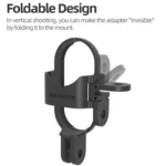 For Insta360 GO 3S / GO 3 Sunnylife Foldable Vertical-Horizontal Mount Adapter Protective Frame Brackets Housing Case - Image 4