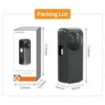 For Insta360 X4 Sunnylife Integrated Lens Screen Camera Cover Protector Screen Protective Case - Image 11
