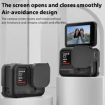For Insta360 Ace Pro Silicone Protective Case with Wrist Strap & Lens Cover - Image 4