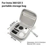 For Insta360 GO 3 / GO 3S Portable EVA Storage Box Case - Image 7
