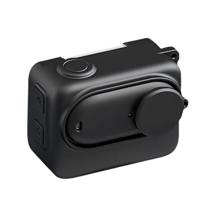 For Insta360 GO 3S Camera Charging Case Silicone Case with Lens Cap & Strap
