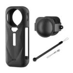 For Insta360 X5 Camera Body Cover Silicone Case with Lens Cover - Image 2