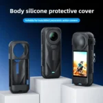For Insta360 X5 Camera Body Cover Silicone Case with Lens Cover - Image 3