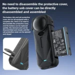 For Insta360 X5 Camera Body Cover Silicone Case with Lens Cover - Image 5