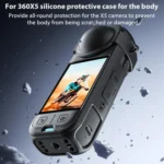 For Insta360 X5 Camera Body Cover Silicone Case with Lens Cover - Image 7