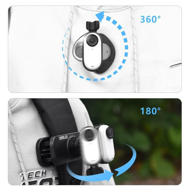 DCA2780B_10.webp For Insta360 GO 3S / GO 3 STARTRC Quick Release Expansion Adapter Magnetic Fixed Base Mount - Image 11