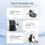 For Insta360 GO 3S / GO 3 STARTRC Quick Release Expansion Adapter Magnetic Fixed Base Mount - Image 7