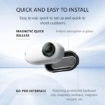 For Insta360 GO 3S / GO 3 STARTRC Quick Release Expansion Adapter Magnetic Fixed Base Mount - Image 9