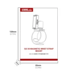 For Insta360 GO 3S / GO 3 STARTRC Silicone Wristband Snap Ring Quick Release Fixed Adapter Mount - Image 5