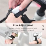 For Insta360 GO 3S / GO 3 STARTRC Silicone Wristband Snap Ring Quick Release Fixed Adapter Mount - Image 7