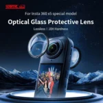 For insta360 X5 STARTRC Swivel Protective Lens Guad Glass Lens Cover - Image 4