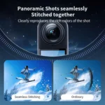 For insta360 X5 STARTRC Swivel Protective Lens Guad Glass Lens Cover - Image 6