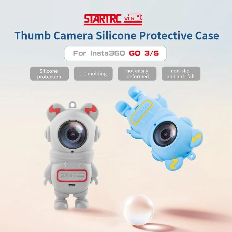 DCA2866_B4.webp For Insta360 GO 3S STARTRC Cartoon Silicone Protective Case - Image 5