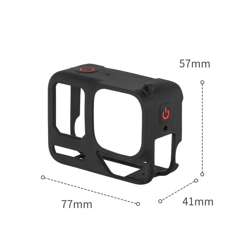 DCA2879B_3.webp For Insta360 Ace Pro 2 STARTRC Body Silicone Case with Lens Cap & Lanyard - Image 4