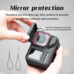 For Insta360 Ace Pro 2 STARTRC Body Silicone Case with Lens Cap & Lanyard - Image 9
