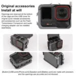 For Insta360 Ace Pro 2 Metal Protective Cage Adapter Frame - Image 4