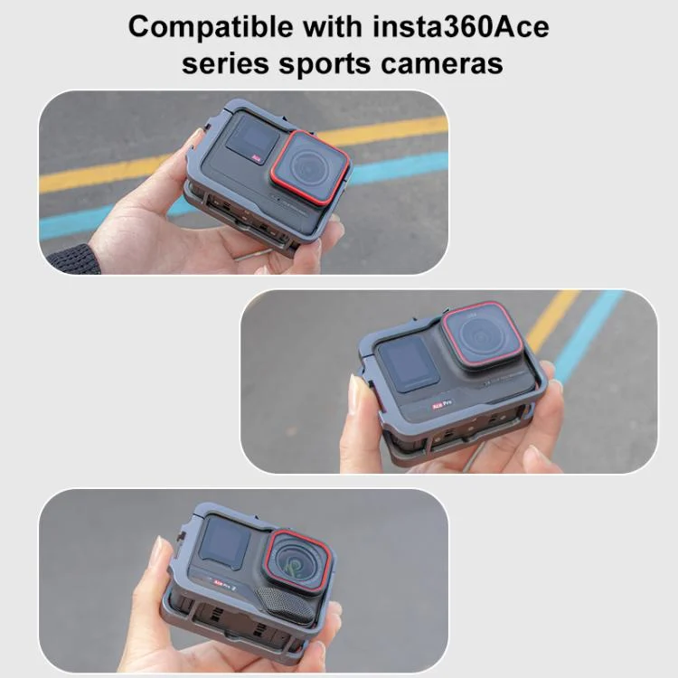 DCA3462_5.webp For Insta360 Ace Pro 2 Metal Protective Cage Adapter Frame - Image 6