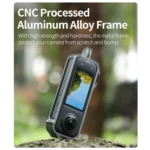 For Insta360 X4 Sunnylife Metal Protective Cage Rig with Cold Shoe Bases & Tripod Adapter - Image 3