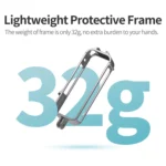 For Insta360 X4 Sunnylife Metal Protective Cage Rig with Cold Shoe Bases & Tripod Adapter - Image 5