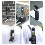 For Insta360 X4 Sunnylife Metal Protective Cage Rig with Cold Shoe Bases & Tripod Adapter - Image 10