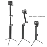 3-Way Monopod + Magic Mount Selfie Stick for GoPro, Insta360, DJI and Other Action Cameras, Length: 24.5-63cm - Image 6