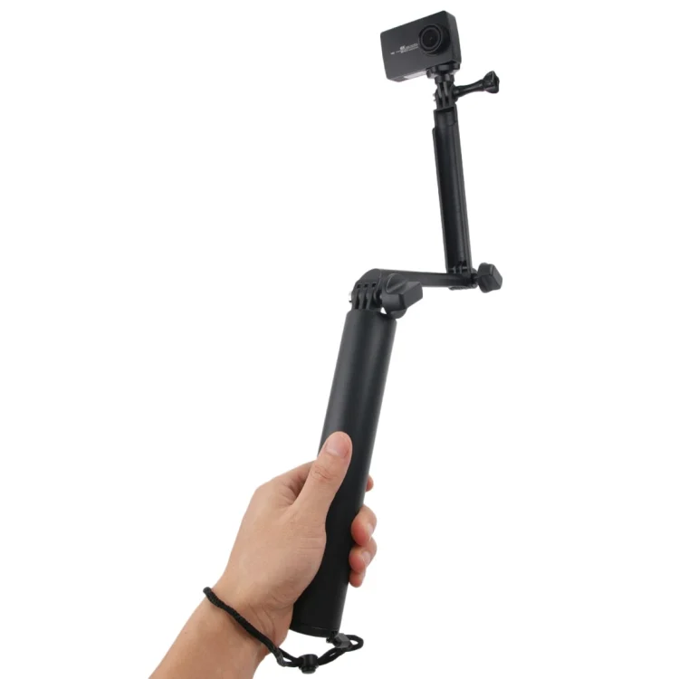 DCA4101B_7.webp 3-Way Monopod + Magic Mount Selfie Stick for GoPro, Insta360, DJI and Other Action Cameras, Length: 24.5-63cm - Image 8