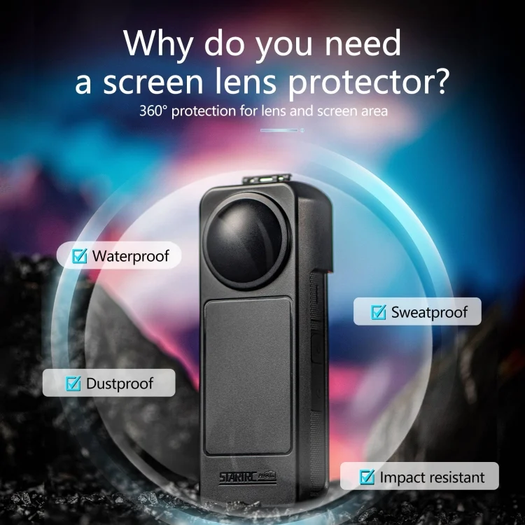 DCA4457B_7.webp For Insta360 X4 Screen Lens Protective Cover - Image 8