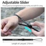 For Insta360 X4 Sunnylife Graphene Case High Thermal Conductivity Protective Case with Hand Strap - Image 10