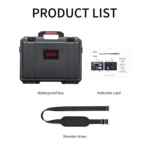 For Insta360 X4 STARTRC Waterproof EVA ABS Dual-layer Suitcase Storage Box - Image 8