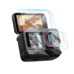 For Insta360 Ace Pro 2 STARTRC 2 Sets 3 in 1 Rear & Front  Screen + Lens Tempered Glass Film