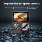 For Insta360 Ace Pro 2 STARTRC 2 Sets 3 in 1 Rear & Front  Screen + Lens Tempered Glass Film - Image 4