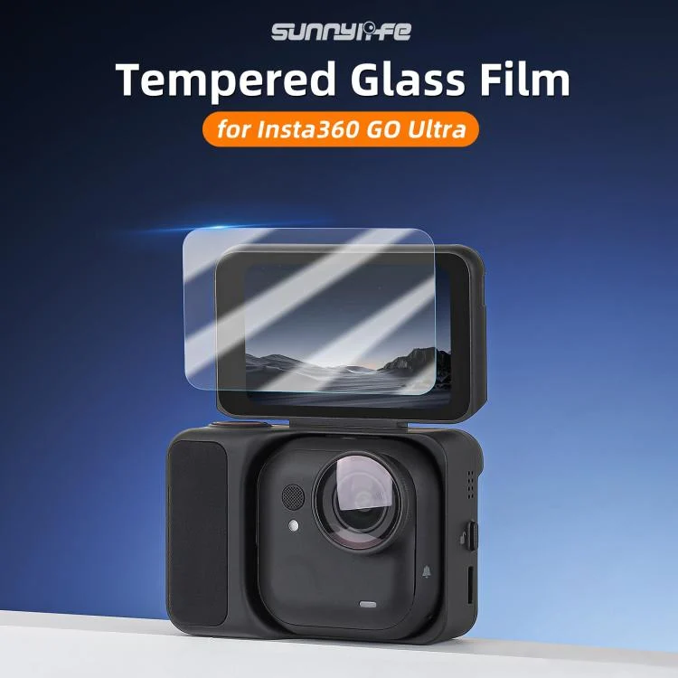 DCA4874T_2.webp For Insta360 GO Ultra 2pcs Sunnylife Screen Lens Explosion-proof Film - Image 3