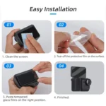 For Insta360 GO Ultra 2pcs Sunnylife Screen Lens Explosion-proof Film - Image 10