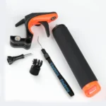 Shutter Trigger + Floating Hand Grip Diving Buoyancy Stick with Adjustable Anti-lost Strap & Screw & Wrench for GoPro HERO8 Black - Image 2