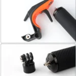 Shutter Trigger + Floating Hand Grip Diving Buoyancy Stick with Adjustable Anti-lost Strap & Screw & Wrench for GoPro HERO8 Black - Image 4
