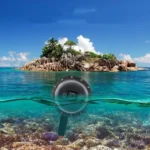 Shutter Trigger + Dome Port Lens Transparent Cover + Floating Hand Grip Diving Buoyancy Stick with Adjustable Anti-lost Strap & Screw & Wrench for GoPro HERO7 /6 /5 - Image 11