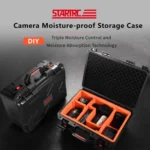 STARTRC Waterproof PP Suitcase Storage Box for Canon / Fujifilm / Nikon 1 Camera 2 Lenses - Image 6