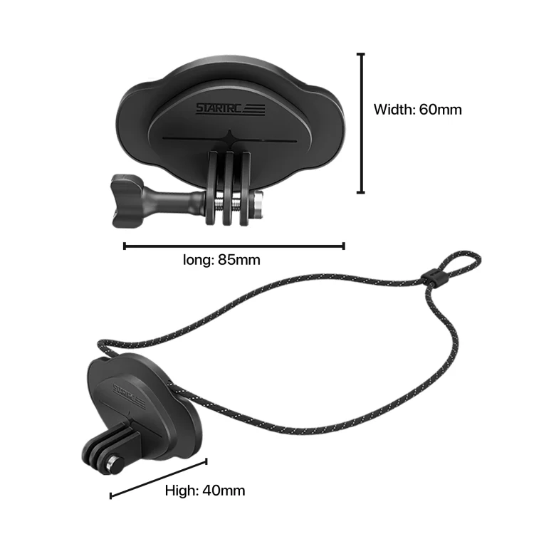 DCA6351_1.webp STARTRC Quick Release Magnetic Holder Vlog FPV POV Neck Strap - Image 2