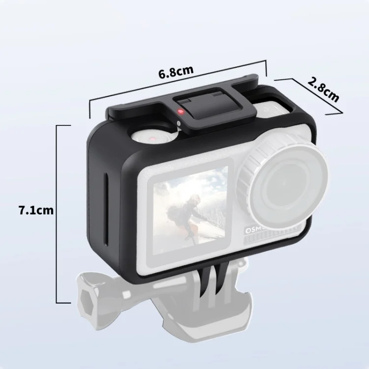 DCA6906_2.webp Sports Camera PC+ABS Shockproof Protective Case for DJI Osmo Action 1 - Image 3