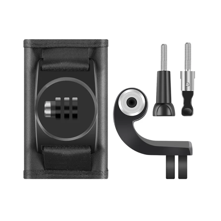 DCA6907_3.webp Hook and Loop Fastener Backpack Rec-Mounts Clip Clamp Mount with Screw for GoPro, Insta360, DJI and Other Action Cameras - Image 4