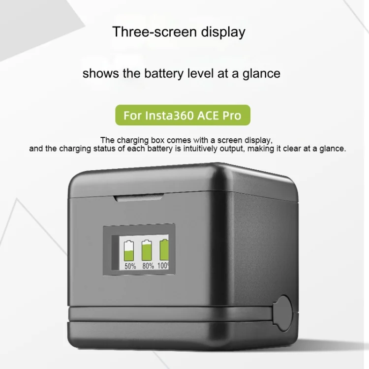 DCA7840B_2.webp For Insta360 Ace Pro / Ace Tri-Battery Charging Box Case - Image 3