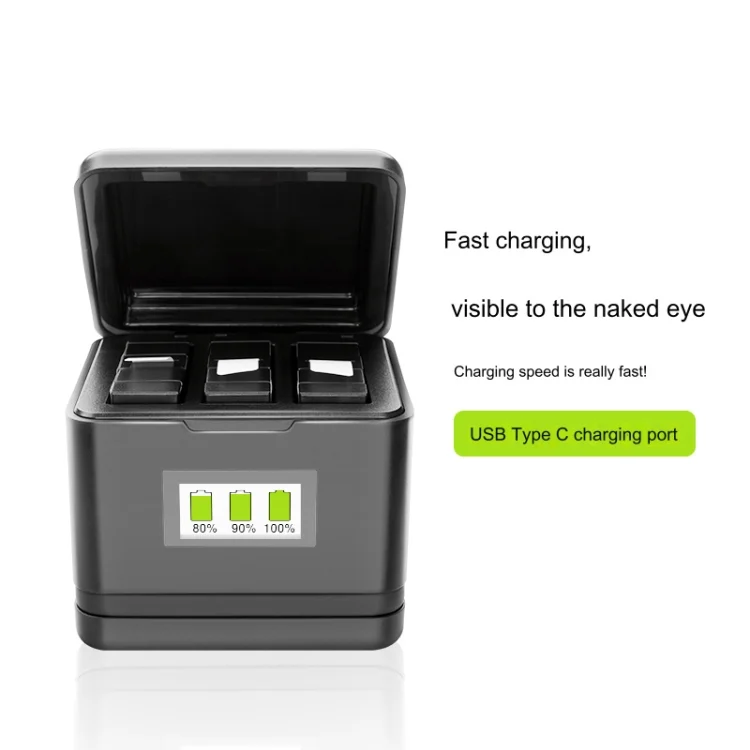 DCA7840B_3.webp For Insta360 Ace Pro / Ace Tri-Battery Charging Box Case - Image 4
