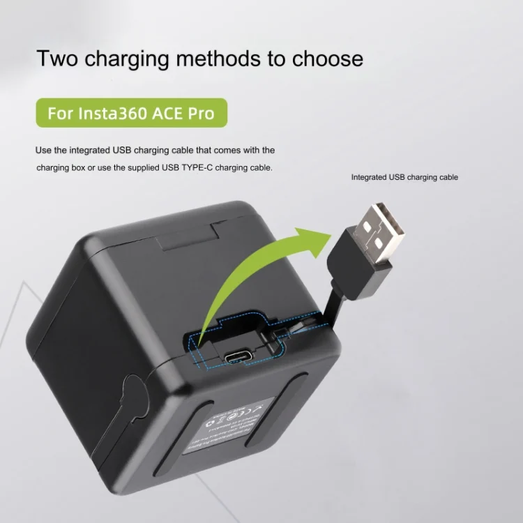 DCA7840B_5.webp For Insta360 Ace Pro / Ace Tri-Battery Charging Box Case - Image 6