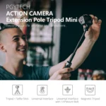 PGYTECH P-GM-117 Action Camera Tripod Extension Selfie Stick for DJI Osmo Action - Image 5