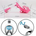 Kids Diving Equipment Full Face Design Snorkel Mask for GoPro, Insta360, DJI and Other Action Cameras - Image 5
