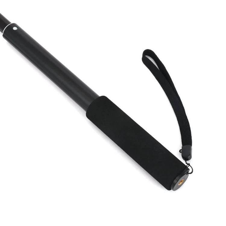 DLP1234B_2.webp Universal Aluminum Alloy Selfie Stick with Adapter, Length: 25-75cm - Image 3
