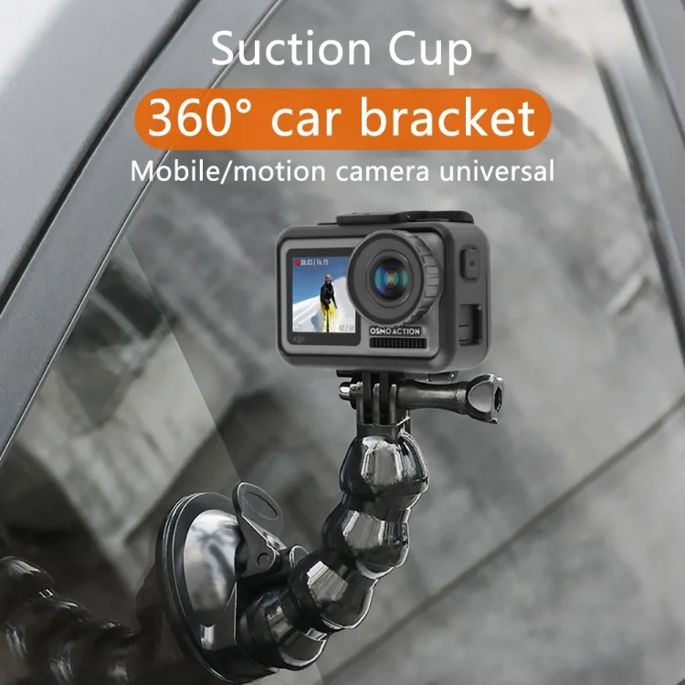 DOP0063B_10.webp Suction Cup Jaws Flex Clamp Mount for GoPro, Insta360, DJI and Other Action Cameras - Image 11